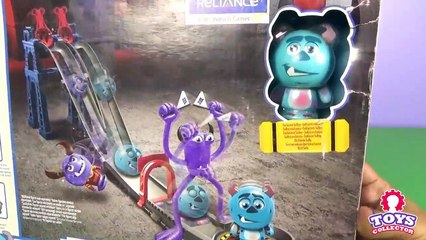 Download Video: Toxic Race Playset Monsters University Exclusive Roll A Scare Sulley Disney Pixar Monsters Inc Toys