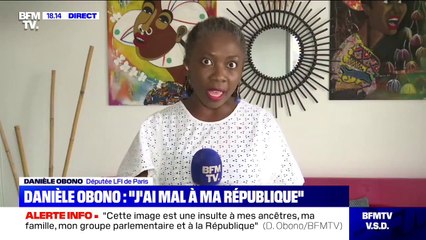 Danièle Obono: "Je le ressens comme injure, une insulte (...) c'est une souillure qui ne s'effacera pas"