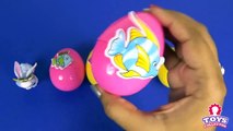 Surprise Eggs Video - 6 Disney Princess Palace Pets Toys in Surprise Eggs - New Unboxing Toys