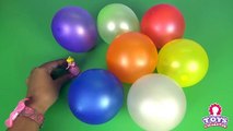 'The Balloons Popping Show' for LEARNING COLORS - Children's Educational Video - Toyz collector_4