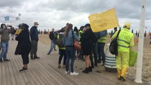 Manifestation des Gilets jaunes à Deauville
