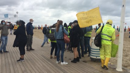 Manifestation des Gilets jaunes à Deauville