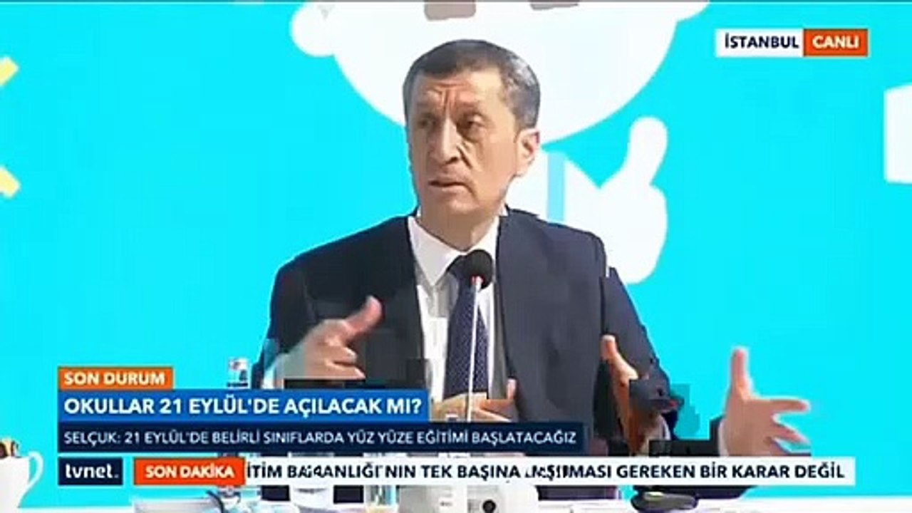 Bakan Ziya Selçuk : “Eğitimde Asıl Yük Öğretmen Maaşlarıdır “