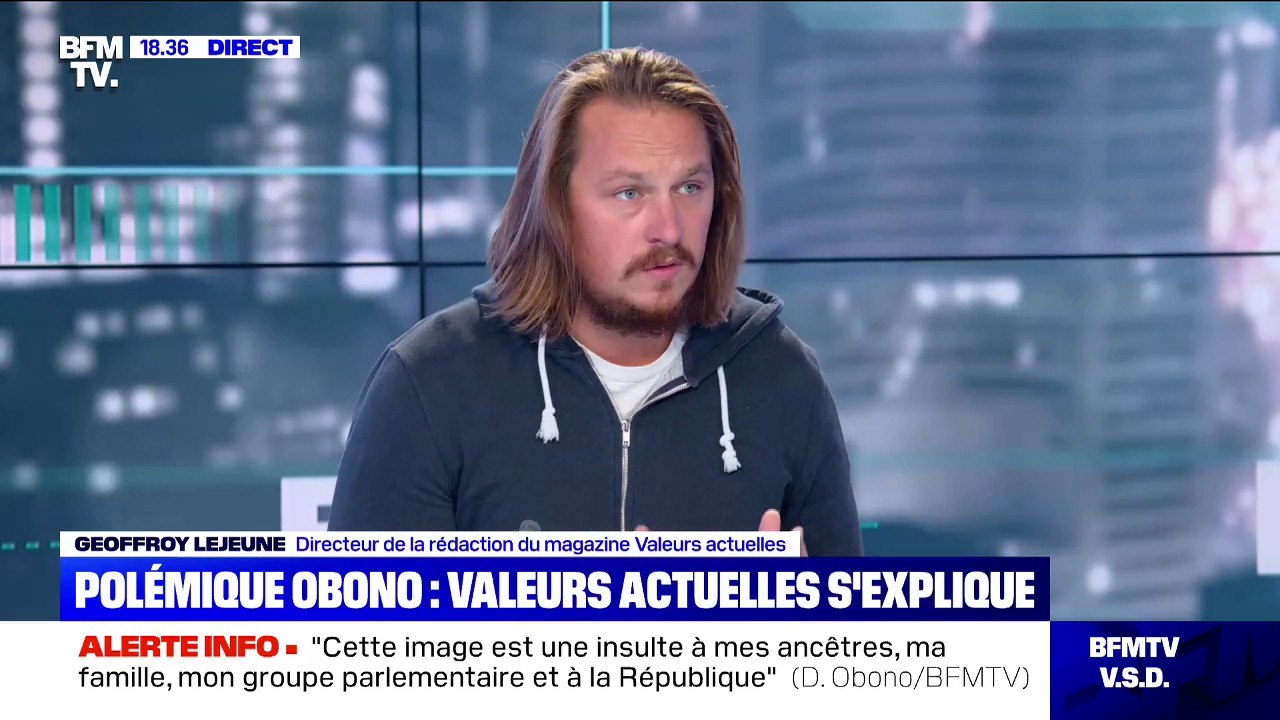 Geoffroy Lejeune (Valeurs Actuelles): "Cette fiction avait pour objectif l'inverse de ce qui est reproché"