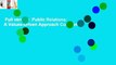 Full version  Public Relations: A Values-Driven Approach Complete