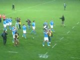 Sei Nazioni Rugby Giocatori salutano i 30.000 del Flaminio
