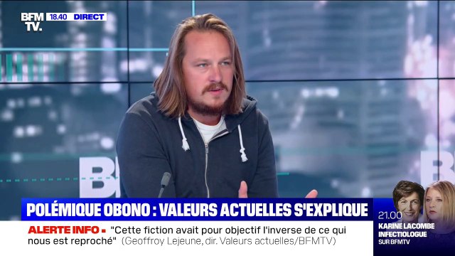 Le directeur de la rédaction de Valeurs actuelles a été dérangé en lisant le texte polémique sur Danièle Obono