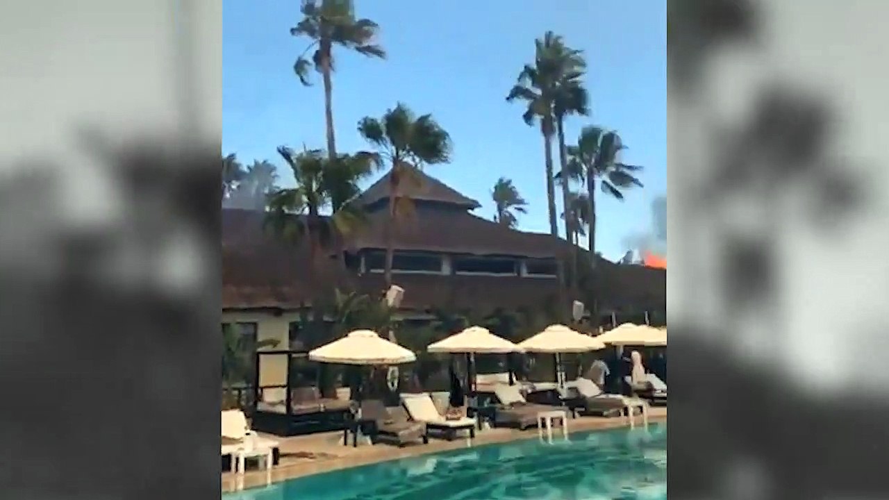 Puro Beach, en llamas, y Estepona en pánico