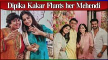 Dipika Kakar and Shoaib Ibrahim shine in festive at JP Dutta's Daughter Nidhi's Mehendi Ceremony