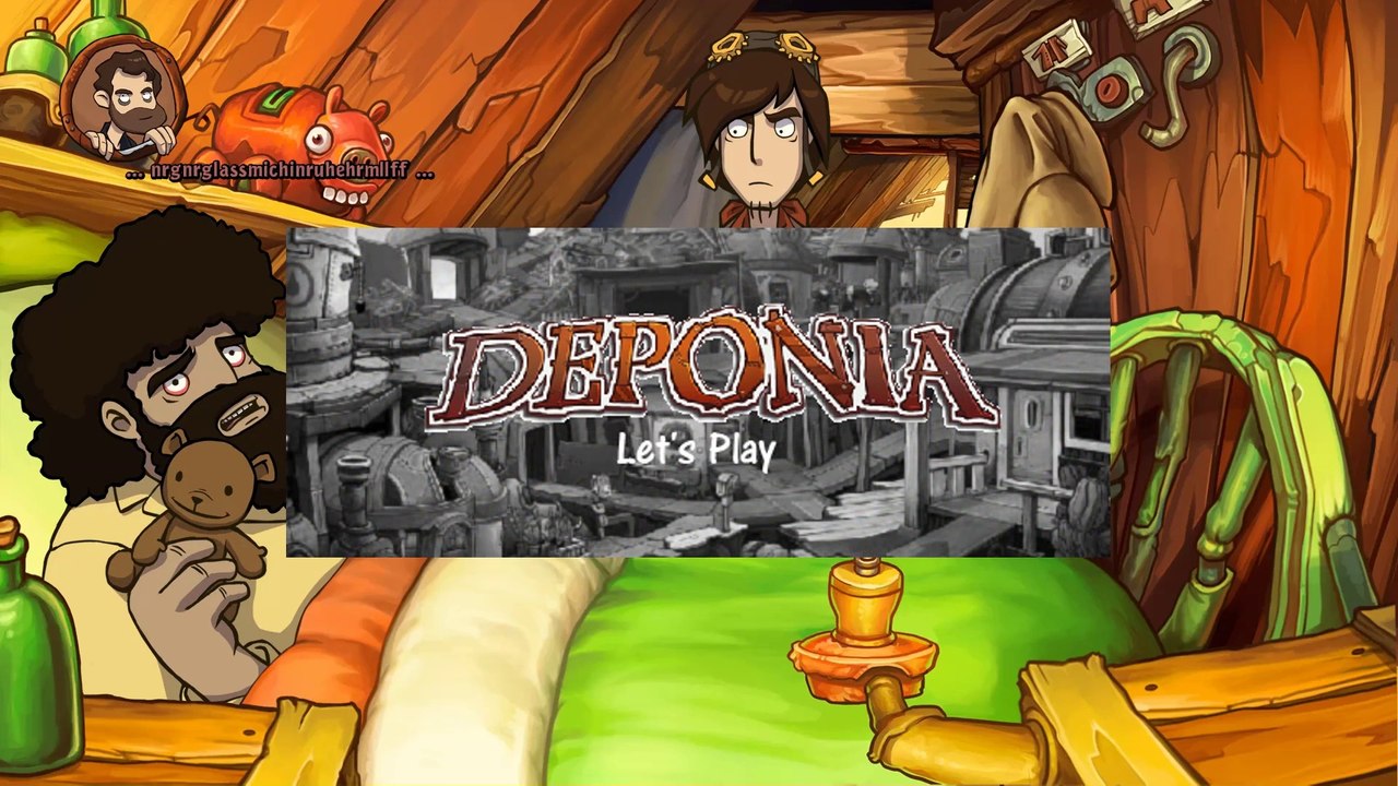 Deponia: The Complete Journey Let's Play 105: Therapeutische Befragungsstunde