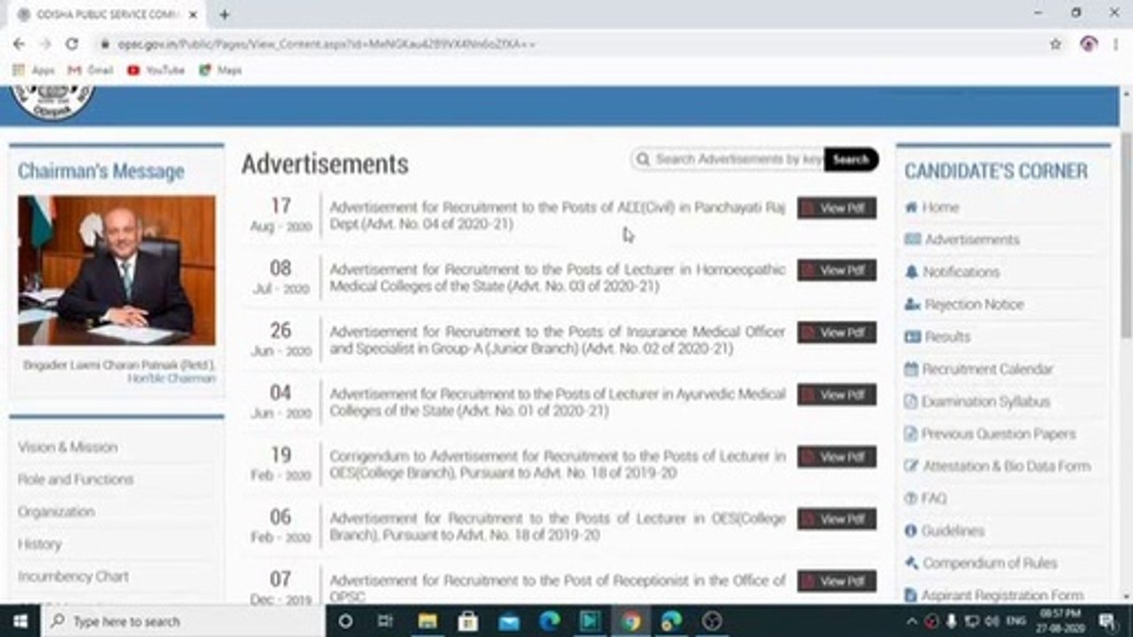 OPSC AEE Recruitment 2020 | Assistant Executive Engineer(Civil)Posts| Complete DETAILS With Syllabus