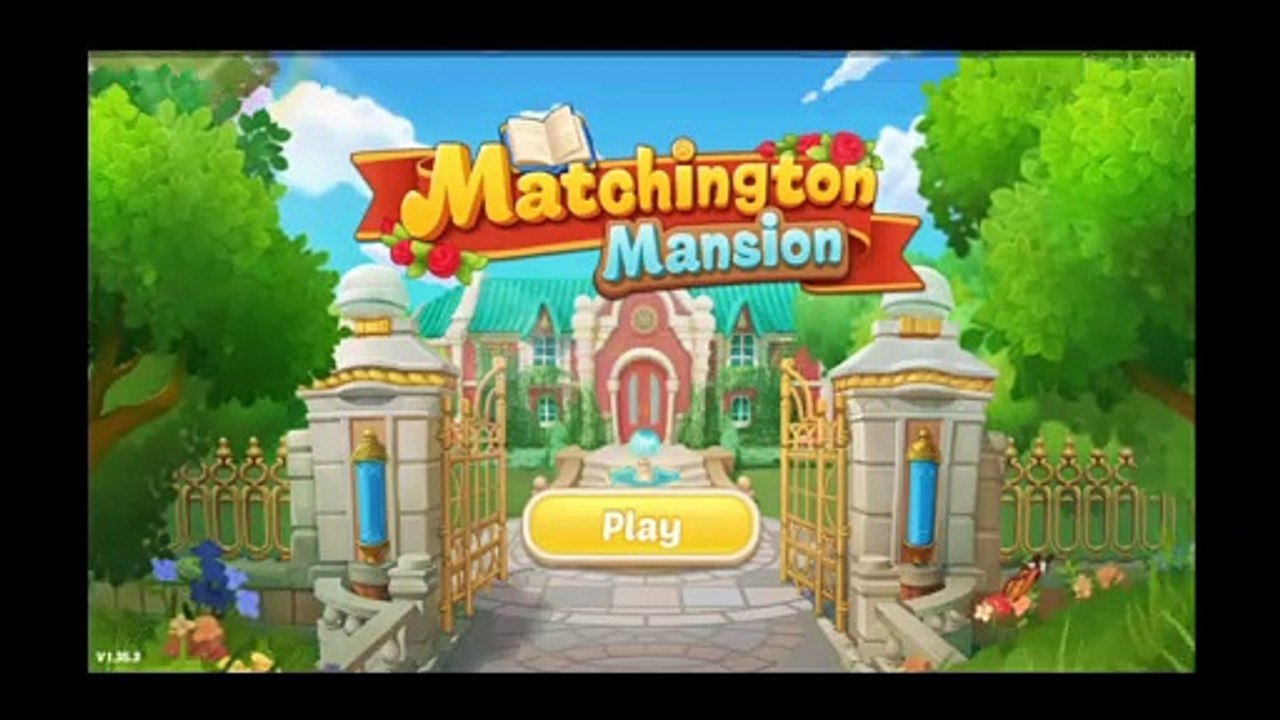 Matchington Mansion Level 47 & New Walls (Bedroom) Gameplay