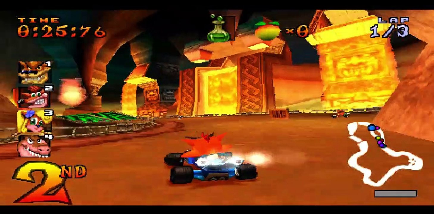 Crash CTR - Nitro Cup - PLAYSTATION SONY