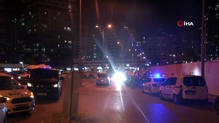 Başakşehir Yaşargül Caddesi üzerinde etrafa ateş açarak başına silah dayayan şahıs bir binaya girdi