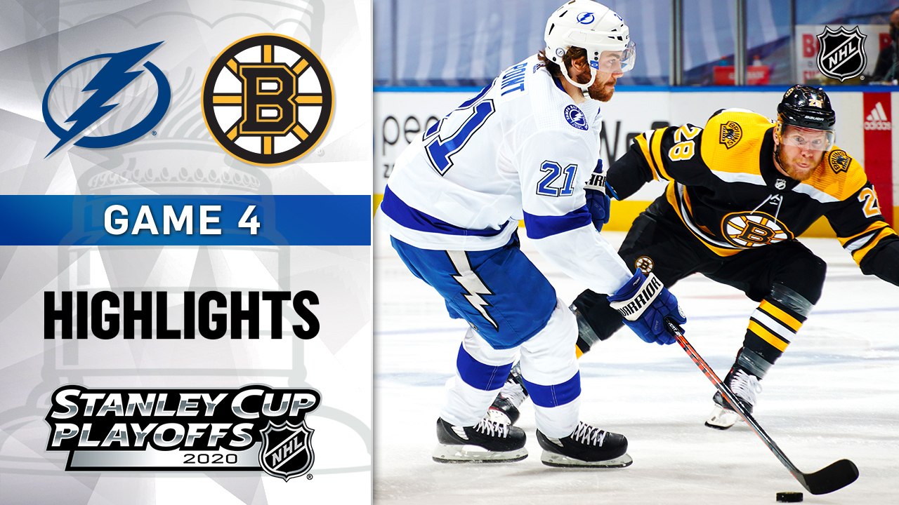 NHL Highlights | Lightning @ Bruins 8 