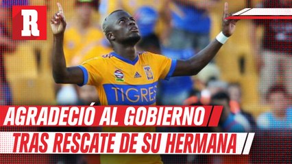 Enner Valencia agradeció al Gobierno de Quito por el rescate con vida de su hermana Elsy
