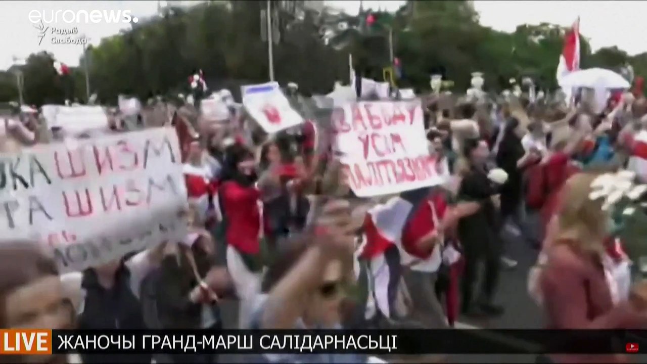 Minsk: Frauen gegen Lukaschenko