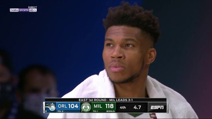 NBA - Playoffs : Giannis renvoie le Magic à la maison