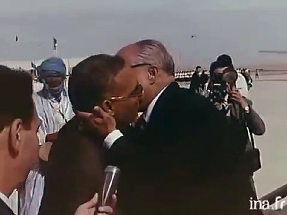 Habib Bourguiba and Mokhtar Ould Daddah