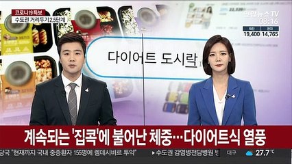 계속되는 '집콕'에 불어난 체중…다이어트식 열풍