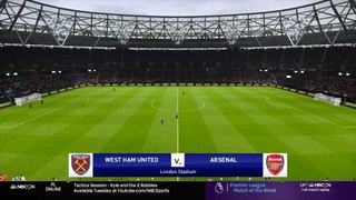 English Premier League 2019-20 Matchday 21 WEST HAM vs ARSENAL