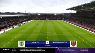 English Premier League 2019-20 Matchday 24 BURNLEY vs  WEST HAM