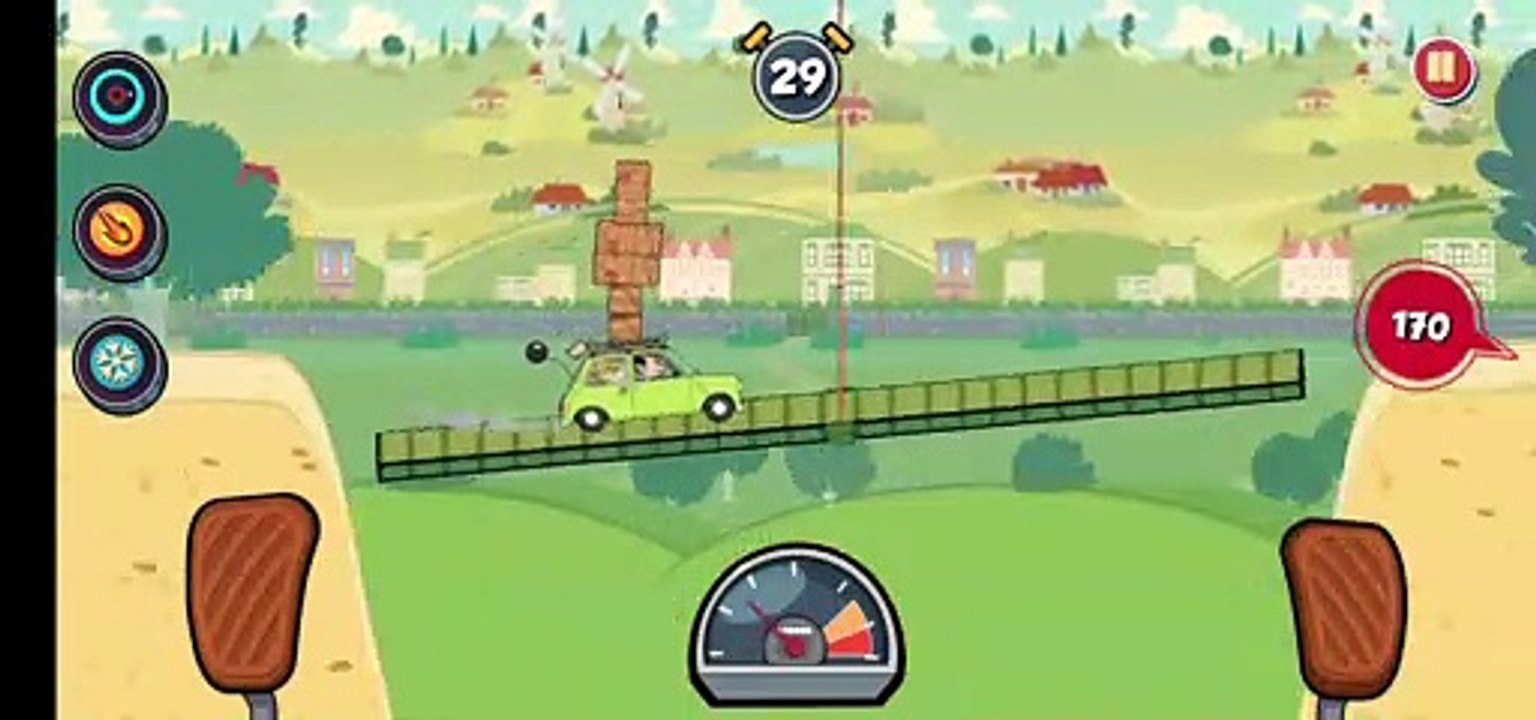 Mister Ben in a car race