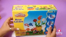 Play Doh Rose Garden Flower DIY Flower Play Dough Playset