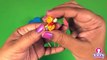 Lollipop Play-Doh Surprise Eggs Winnie the pooh Mario Stikeez Honey bear and Santa claus,