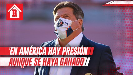Piojo Herrera: 'En América hay presión aunque se haya ganado'
