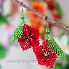 Download Video: Fancy Girls! Daily Wear Earrings Making Idea - For GownDresses & Other Fancy Dresses