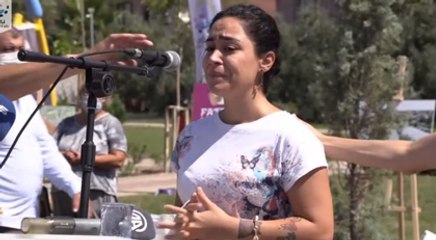 Fatma Akta'nın kızından etkileyici konuşma