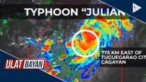 PTV INFO WEATHER |  PAGASA: Bagyong #JulianPH, patuloy na lumalakas