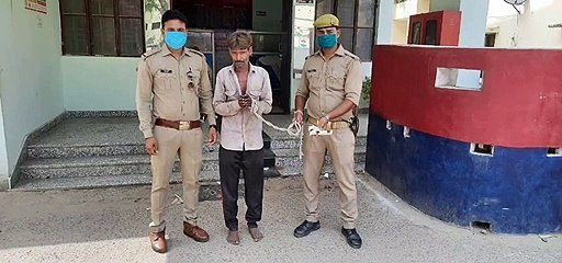 पुलिस ने चोरी की भैंस के साथ एक आरोपी को किया गिरफ्तार