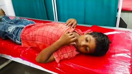 बाइक सवार युवकों ने बालक के साथ की मारपीट, अस्पताल में हुआ भर्ती