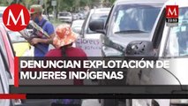 Mujeres indígenas de Jalisco que trabajan en las calles sufren explotación