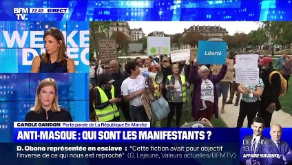 Anti-masque: qui sont les manifestants ? - 29/08