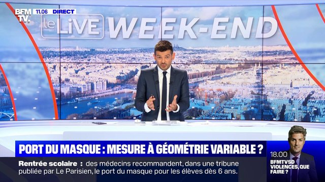 Port du masque: mesure à géométrie variable ? (2) - 30/08