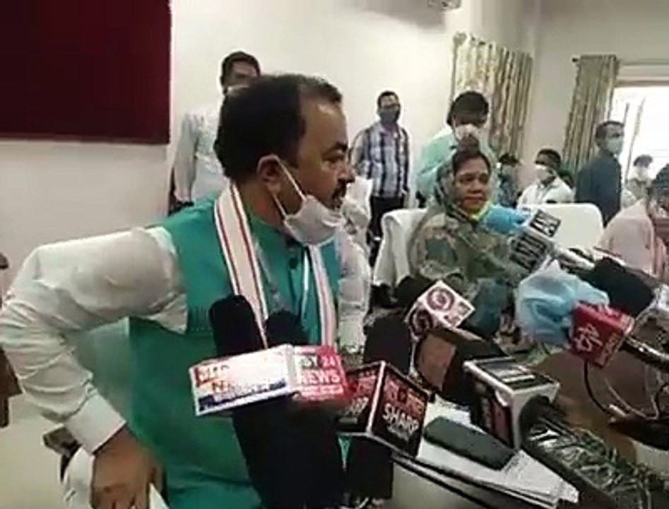 पत्रकारों पर भड़के UP के उपमुख्यमंत्री केशवप्रसाद मौर्य