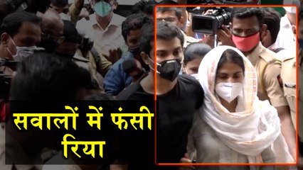 रिया से आज तीसरे दिन सीबीआई की पूछताछ