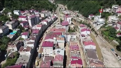 Devlet vatandaşının yanında... Giresun'da selin yaraları sarılıyor