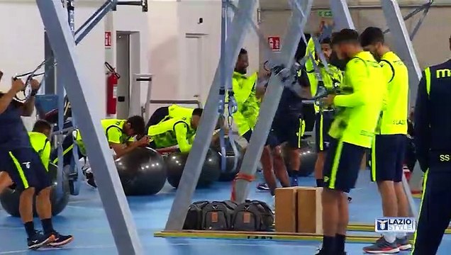 SS LAZIO - Seduta mattutina 30 agosto 2020, Auronzo