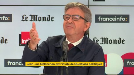 Jean-Luc Mélenchon : 'Ce qui importe ce n'est pas l'unité pour l'unité'