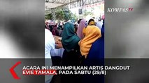 Viral! Konser Dangdut Evie Tamala di Depok, Penonton Tidak Patuh Protokol