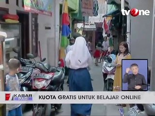 Pemerintah Bagikan Kuota Gratis, Siswa Sambut Baik
