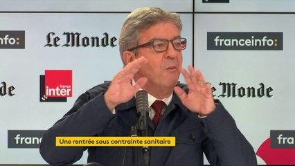 Jean-Luc Mélenchon : 'Il n'y a pas de plan de relance européen. Une partie de ce qui est dans ce plan est retiré du budget de l'Europe'