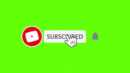 Youtube Animated Green screen Subscribe button with bell icon sound tan tan _click subscribe button ( 360 X 640 )