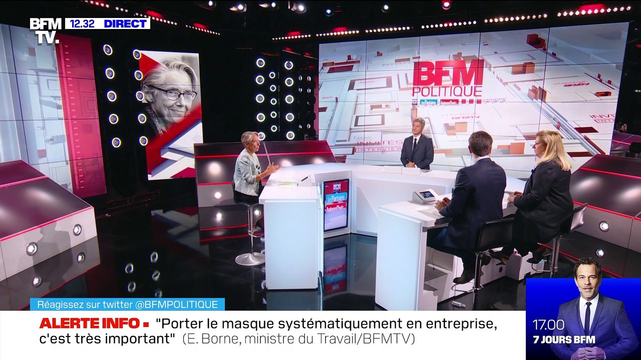 "J'invite toutes les entreprises à ne pas différer les recrutements, il faut recruter des jeunes", Elisabeth Borne - 30/08