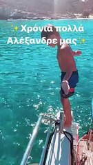 Ρουβάς-Ζυγούλη: Οι βουτιές του 9χρονου Αλέξανδρου