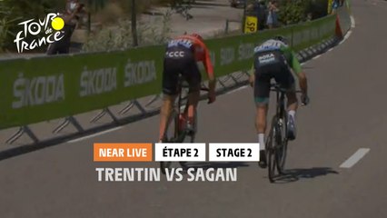 #TDF2020 - Étape 2 Stage 2 - Trentin vs Sagan